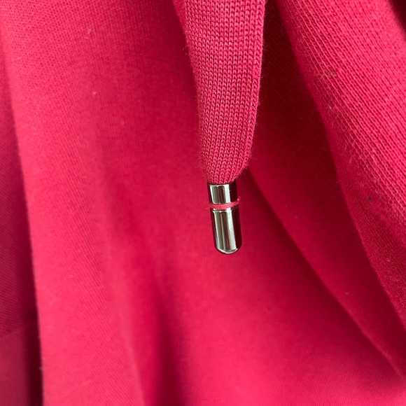 DOLCE & GABBANA D&G print jersey oversize hoodie in Dark Red SZ 46 - Picture 7 of 8